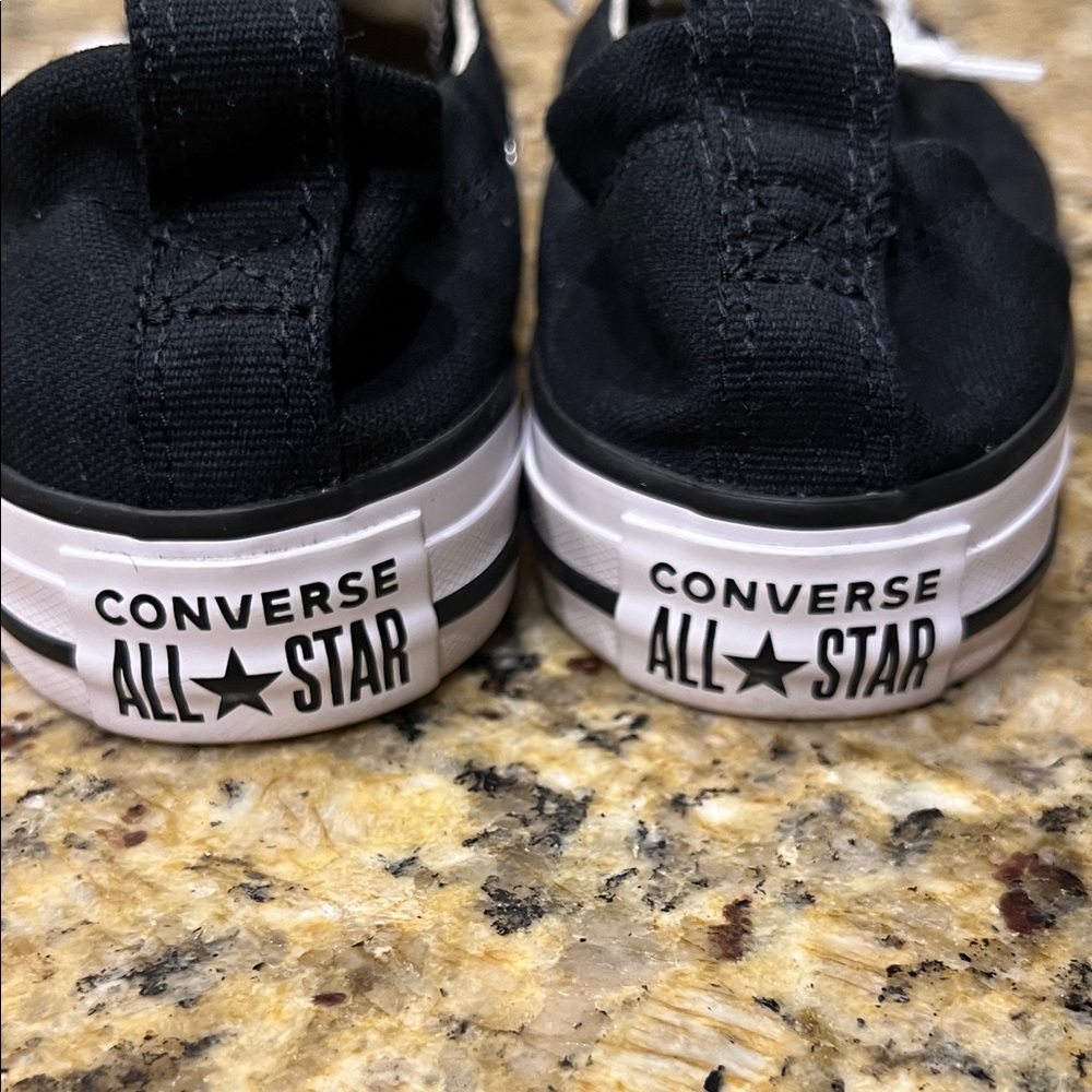 Converse Classic Black and White Sneakers - Picture 4 of 7